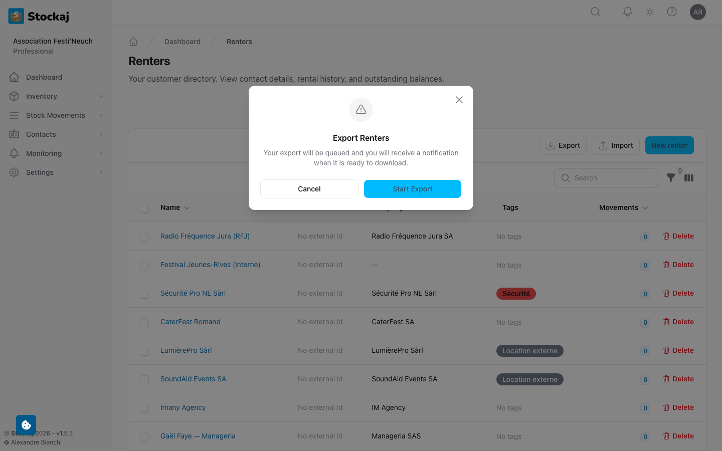 The mail merge interface showing recipient selection and email composer